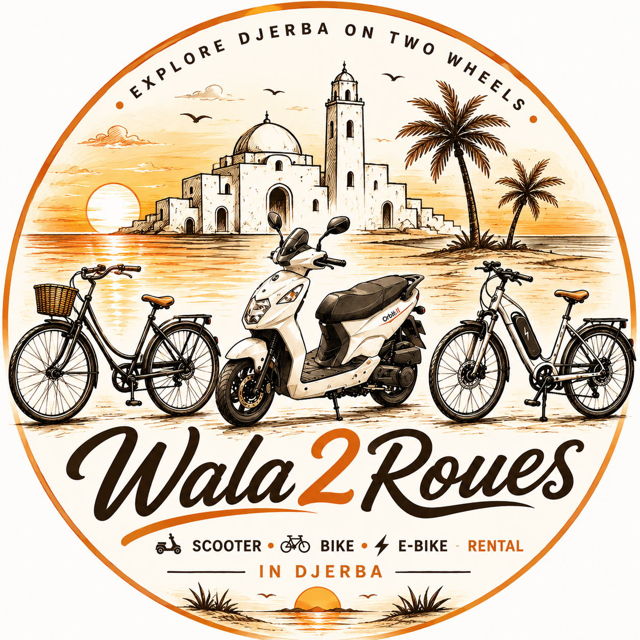 Wala2Roues Logo